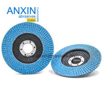 4" China Ceramic Cloth Stainless Steel Polishing Flap Disc